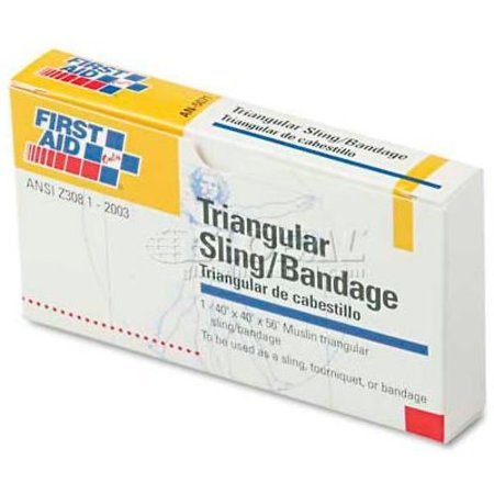 FIRST AID ONLY,. First Aid Only AN-5071 First-Aid Refill Sling/Tourniquet Triangular Bandages, 40 x 40 x 56, 10/Pack AN-5071